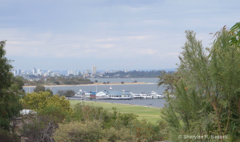 Perth city from near where I live