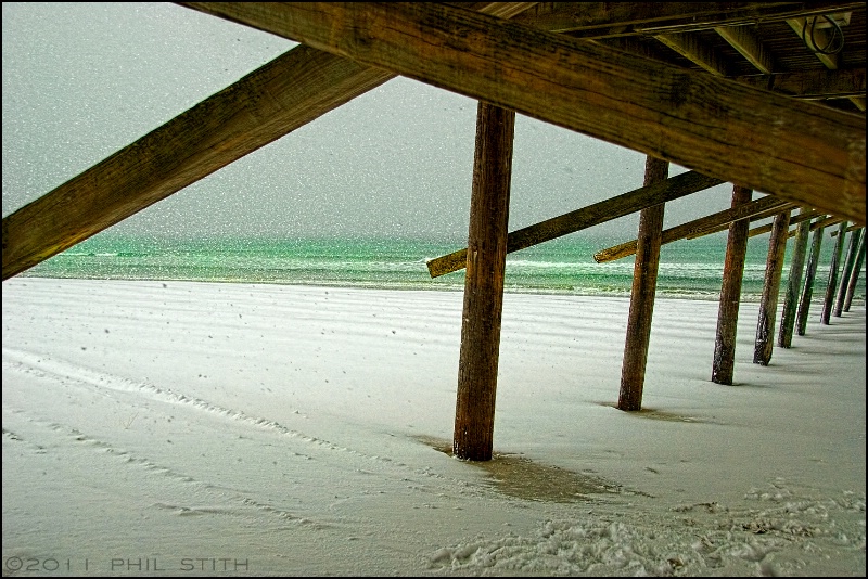 Beach Snow