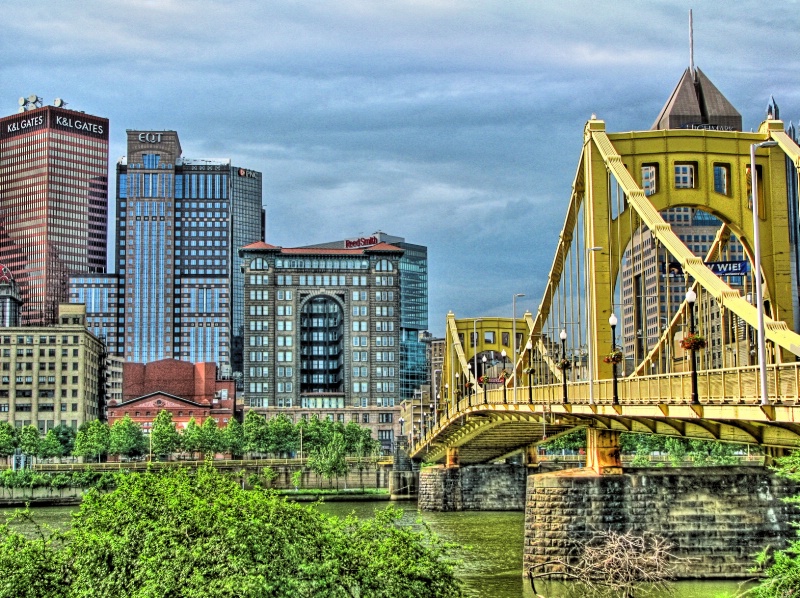 Clemente Bridge Pittsburgh
