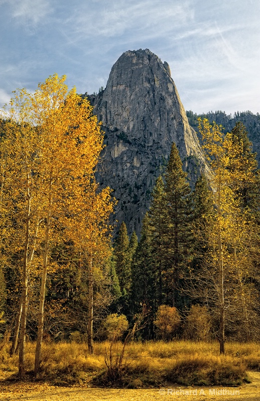Sentinel Rock in Late Afternoon