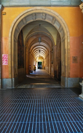 Corridors of Monks