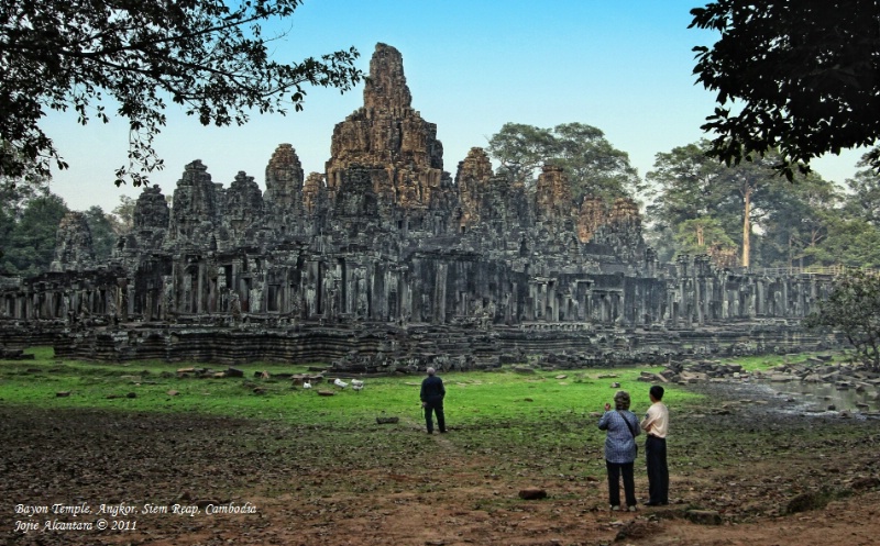 Ancient Bayon Temple, Cambodia