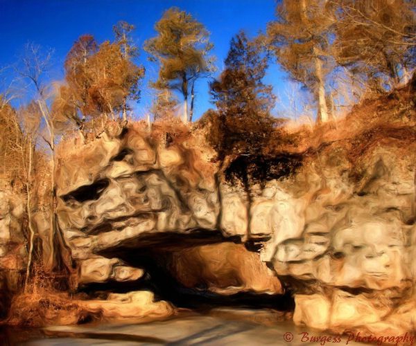 Clifty Creek in Winter