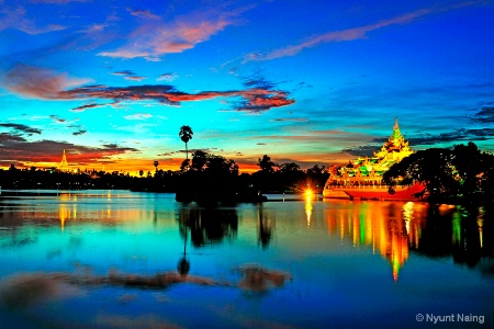 Yangon Sunset