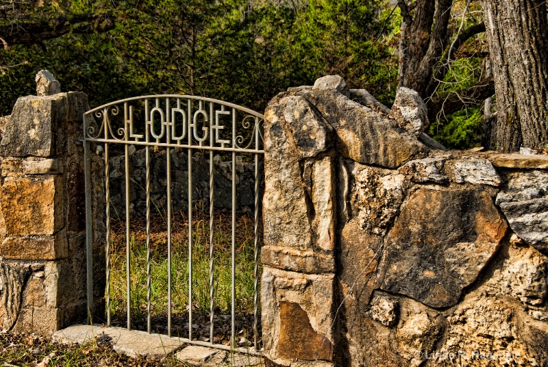  Lodge Cemetary Gate - ID: 11404101 © Linda R. Ragsdale