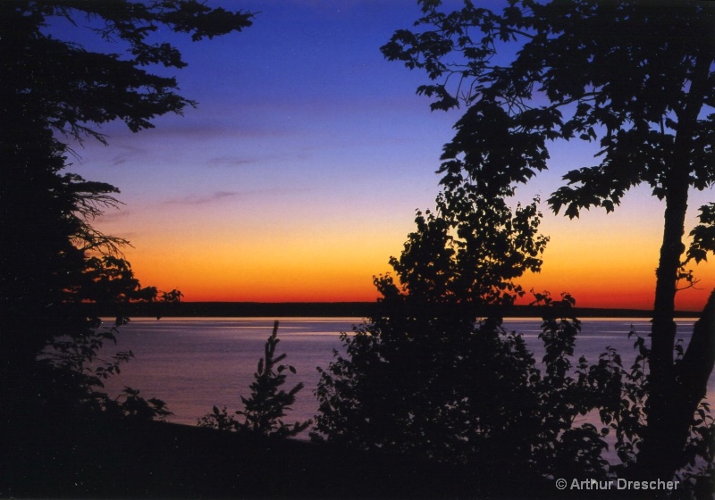 Lake Superior Sunset.