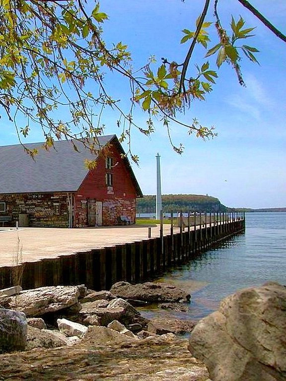 ~Boat House in Sister Bay, Wisconsin~