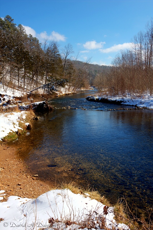 Current River in Winter
