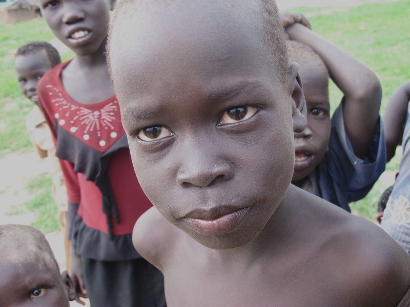 Children's eyes, South Sudan
