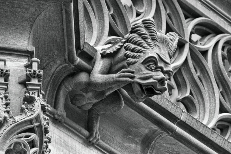 Strasbourg Cathedral Gargoyle