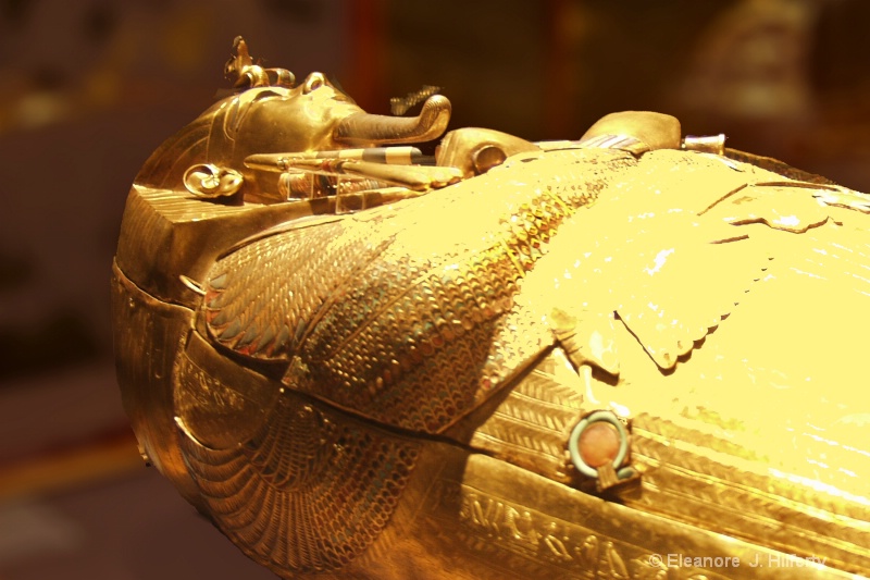 Gold coffin of Tutankhaman - ID: 11425651 © Eleanore J. Hilferty