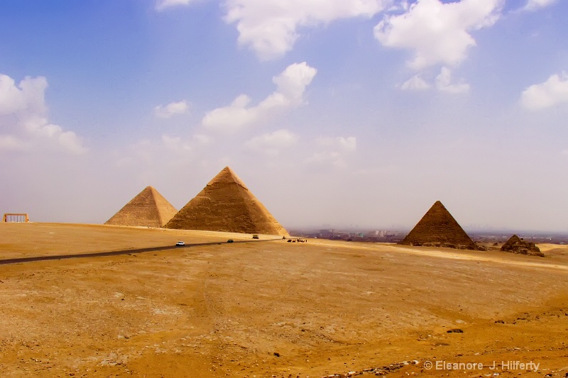 Pyramids at Giza  - ID: 11425653 © Eleanore J. Hilferty