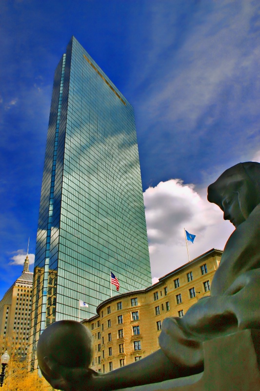 View from the Boston Public Library