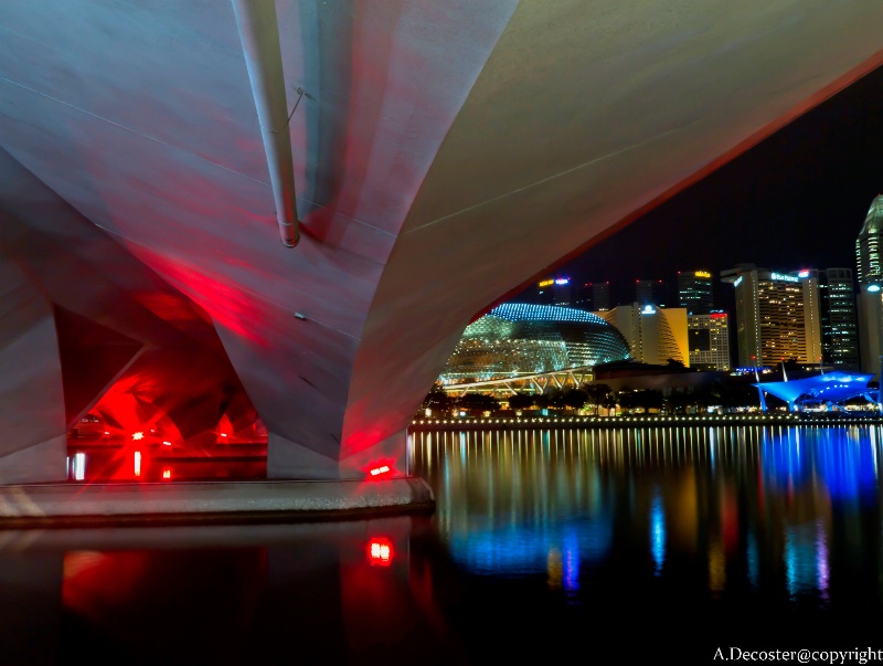 Under the bridge