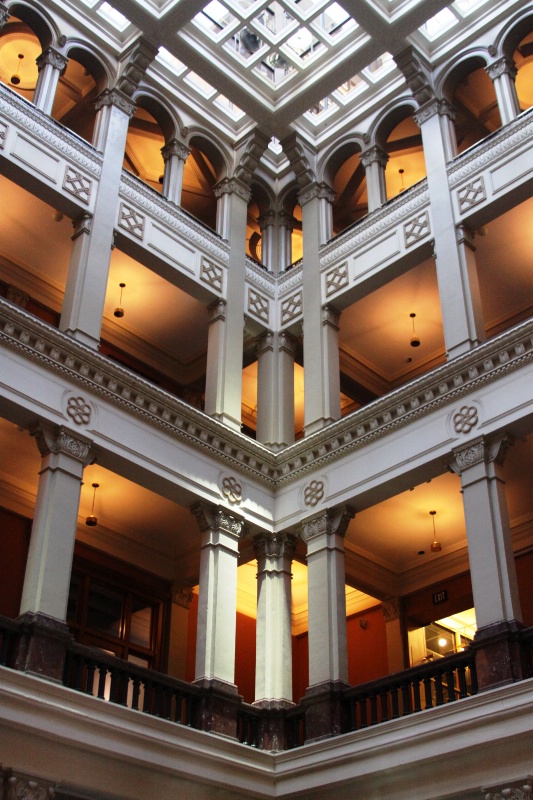 Inside the Landmark Center