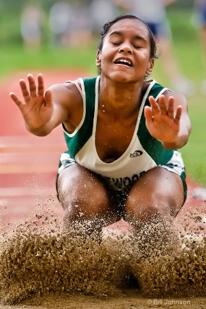 Long Jumper Landing