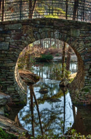 Full Moon Bridge - Garvin Woodland Gardens