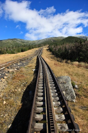 The Photo Contest 2nd Place Winner - Mount Washington Rail Track
