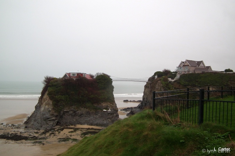 Newquay, Cornwall On A Very Wet Day 