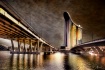 bridge over clear...