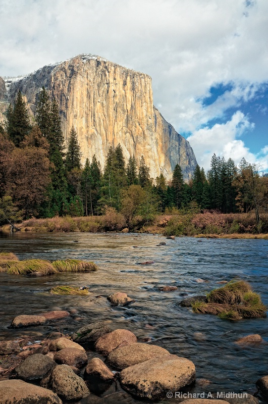 El Capitan at  Autumn Day's End