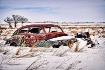 Old car in Badlan...