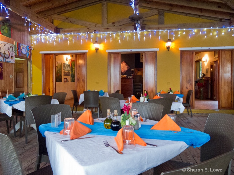Decor, Blue Water Grill, Ambergris Caye