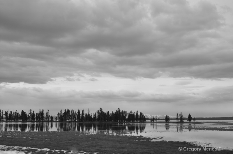 Ominous Sky - Yellowstone