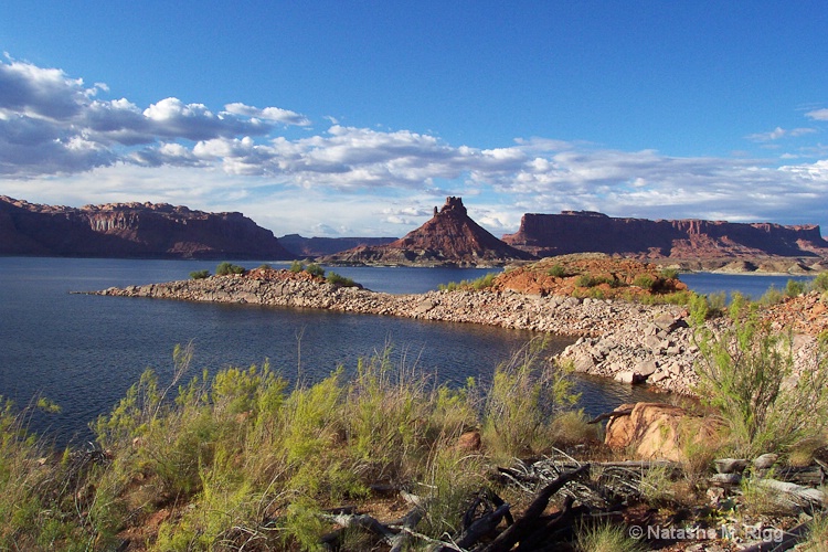 Castle Butte, Lake Powell, UT