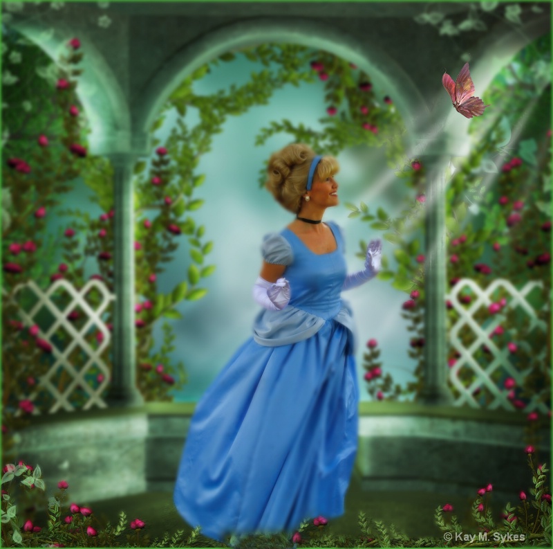 Princess Hayley as Cinderella