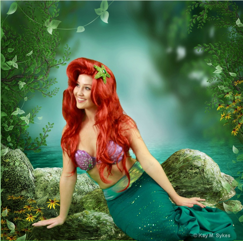 Princess Hayley as Ariel