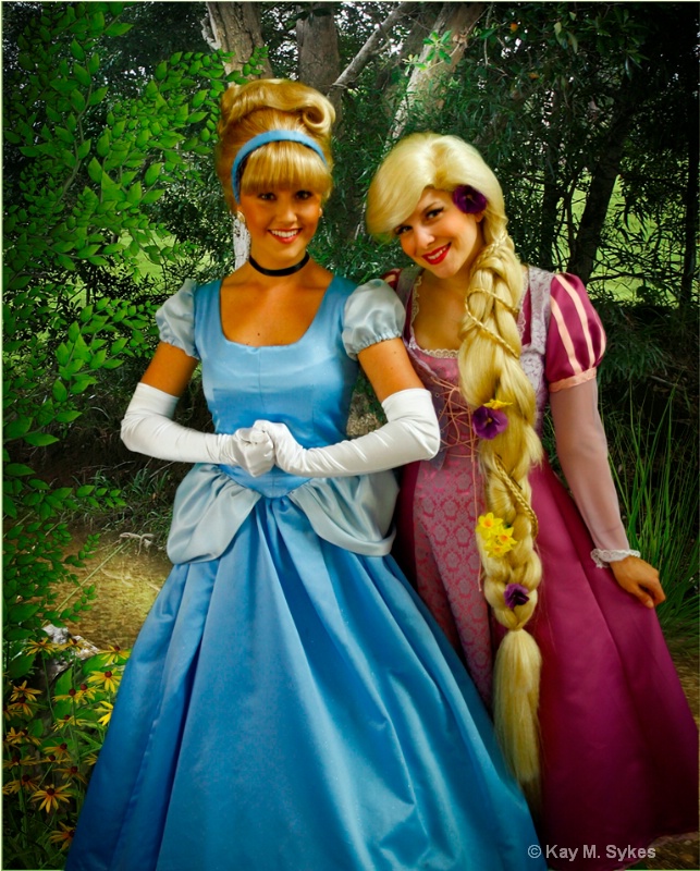 Princess Hayley and Princess Nikki