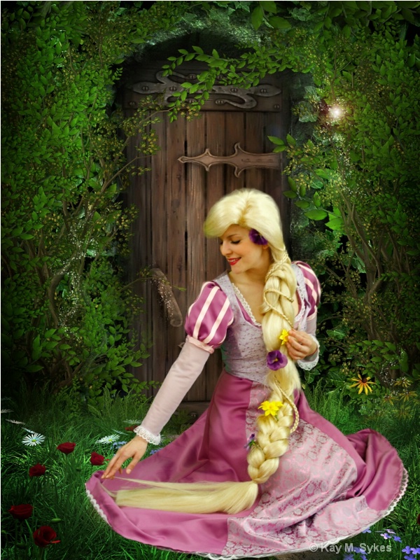 Nikki as Rapunzel