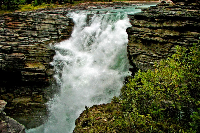 Athabasca Falls - ID: 11523514 © Denny E. Barnes