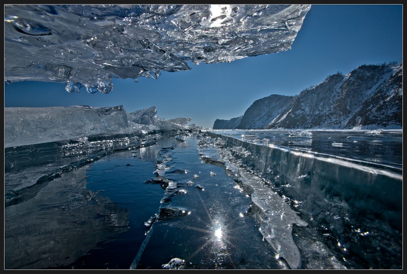 Ice Crack, Lake Baikal