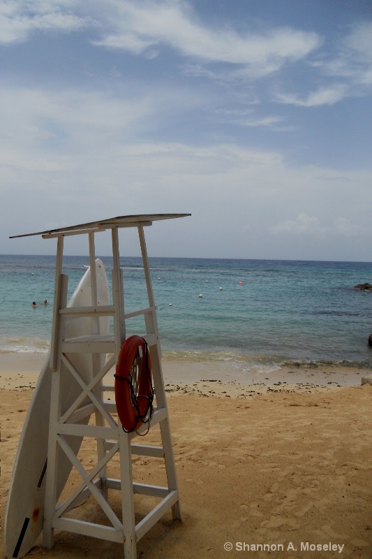 Lifeguard Stand - Ocho Rios, Jamaica