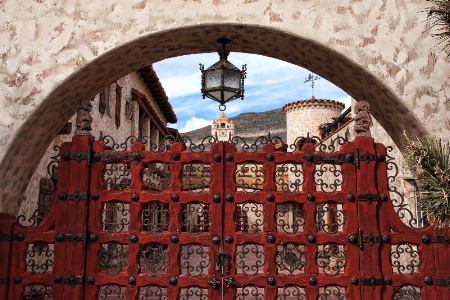 Scotty's castle in Death Valley