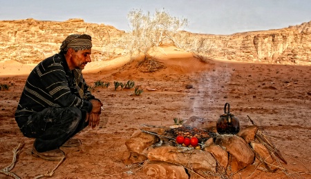 Jordanian Desert Guide and Outdoor Chef