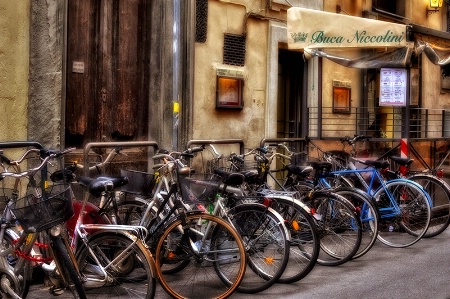 Biking in Florence