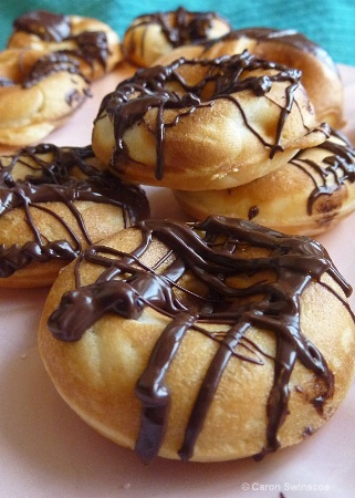 chocolate donuts