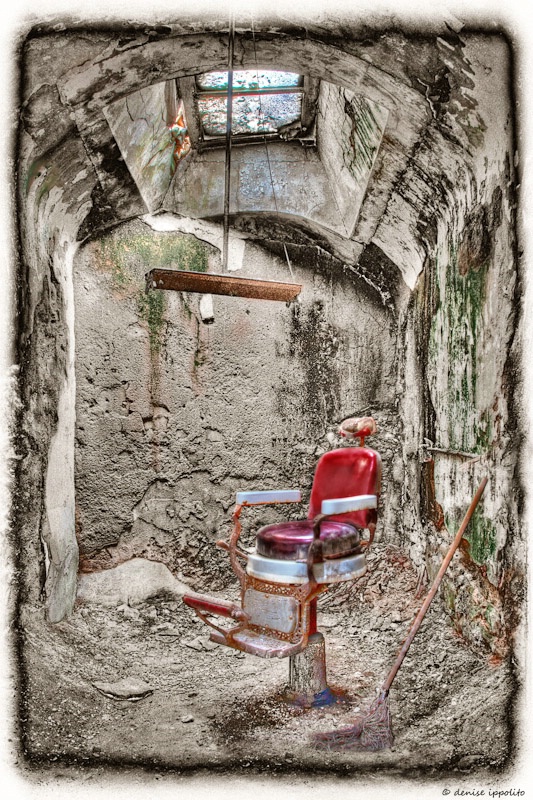 Red Barber Chair, Eastern State Penitentiary