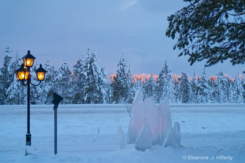 Winter Light at the Arctic Circle - ID: 11563609 © Eleanore J. Hilferty