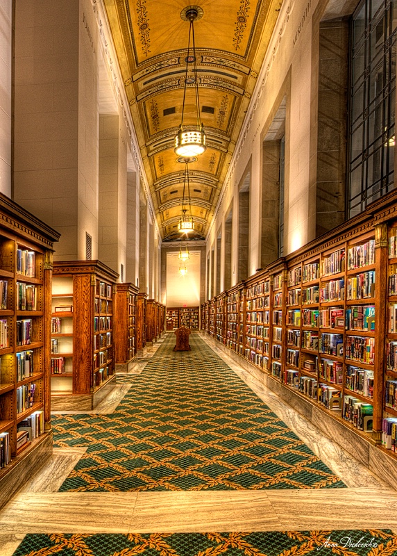 Library Hallway