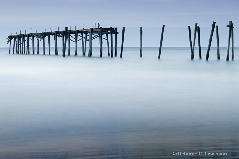 Pier before Sunrise - ID: 11567476 © Deborah C. Lewinson