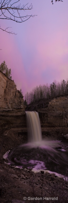 Spring Twilight at the Falls