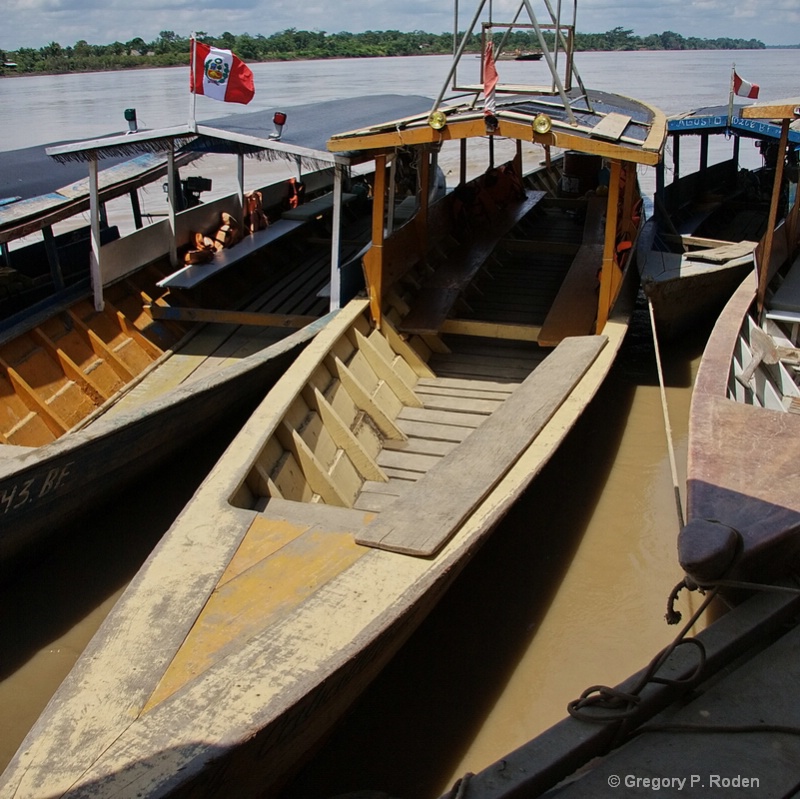 River boats, Peru