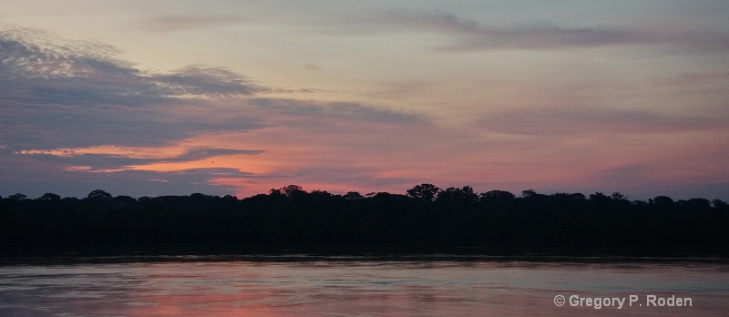 Dawn in the Amazon