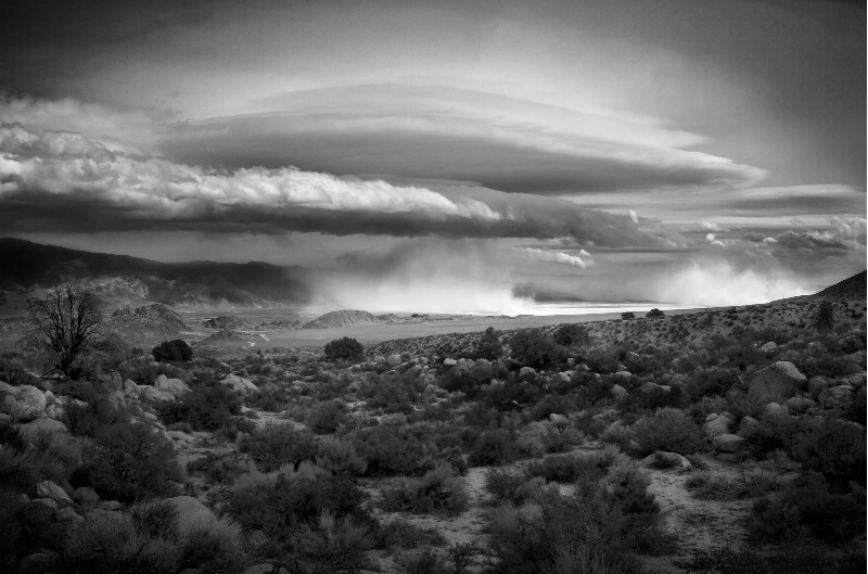 Owens Dry Lake Storm