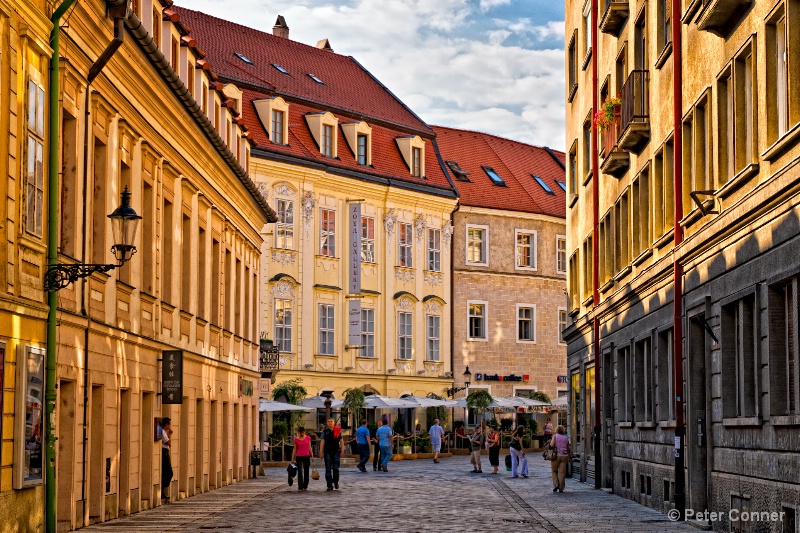 A Side Street in Bratislava