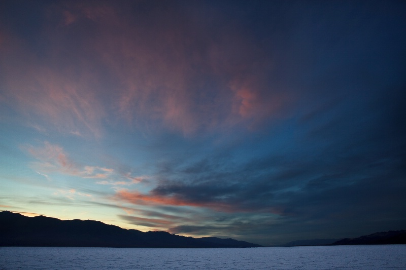 Sunset at Badwater